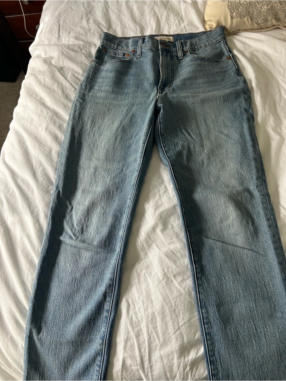 Madewell Light Blue perfect vintage crop Jeans